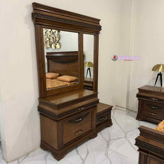 EasyRest Bed set || bed with side tables and dressing without mattress