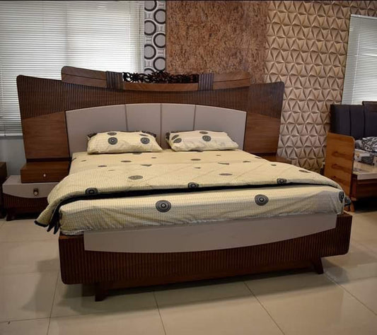 butter fly bedroom set || bed with side table and dressing without foam