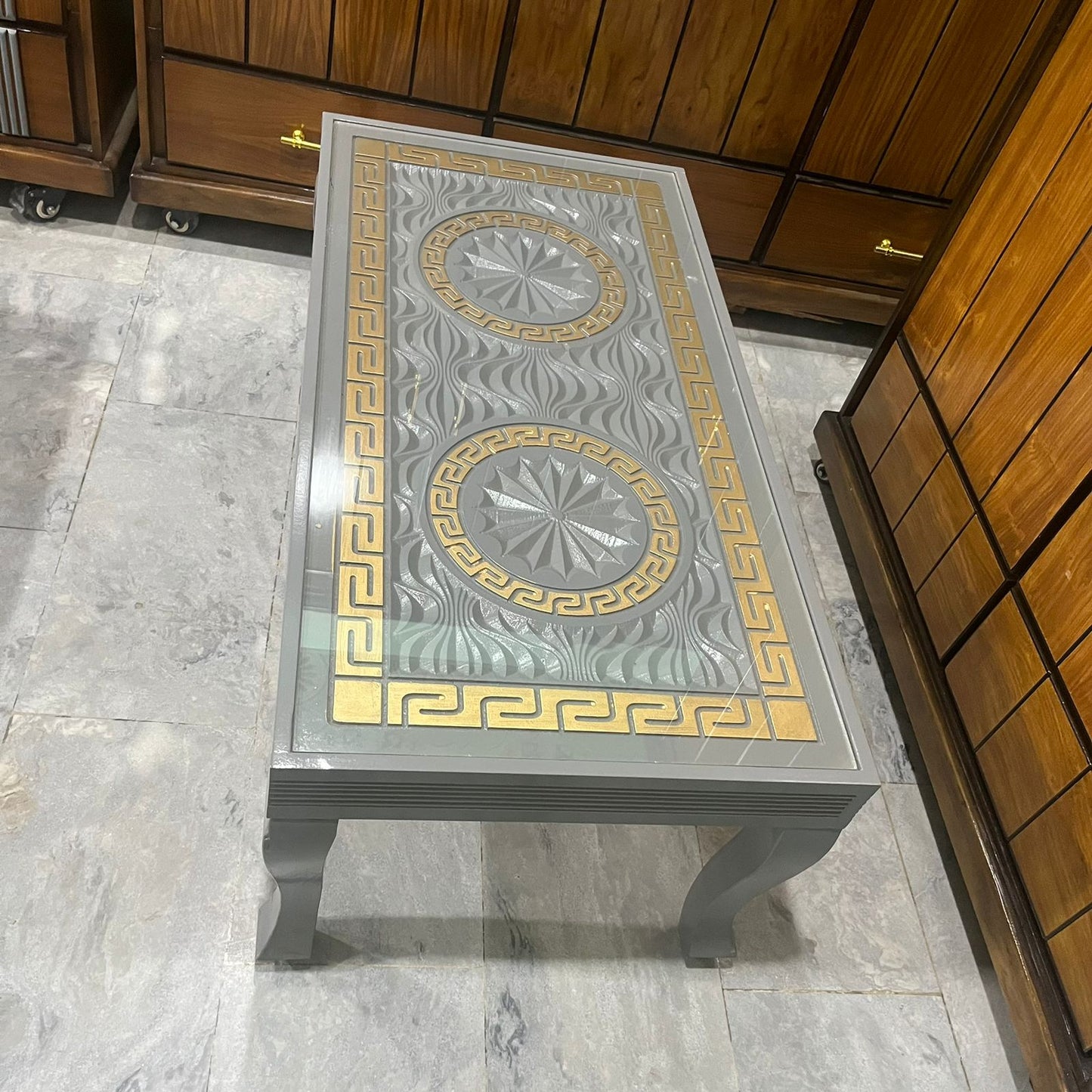 two flower table || luxury
