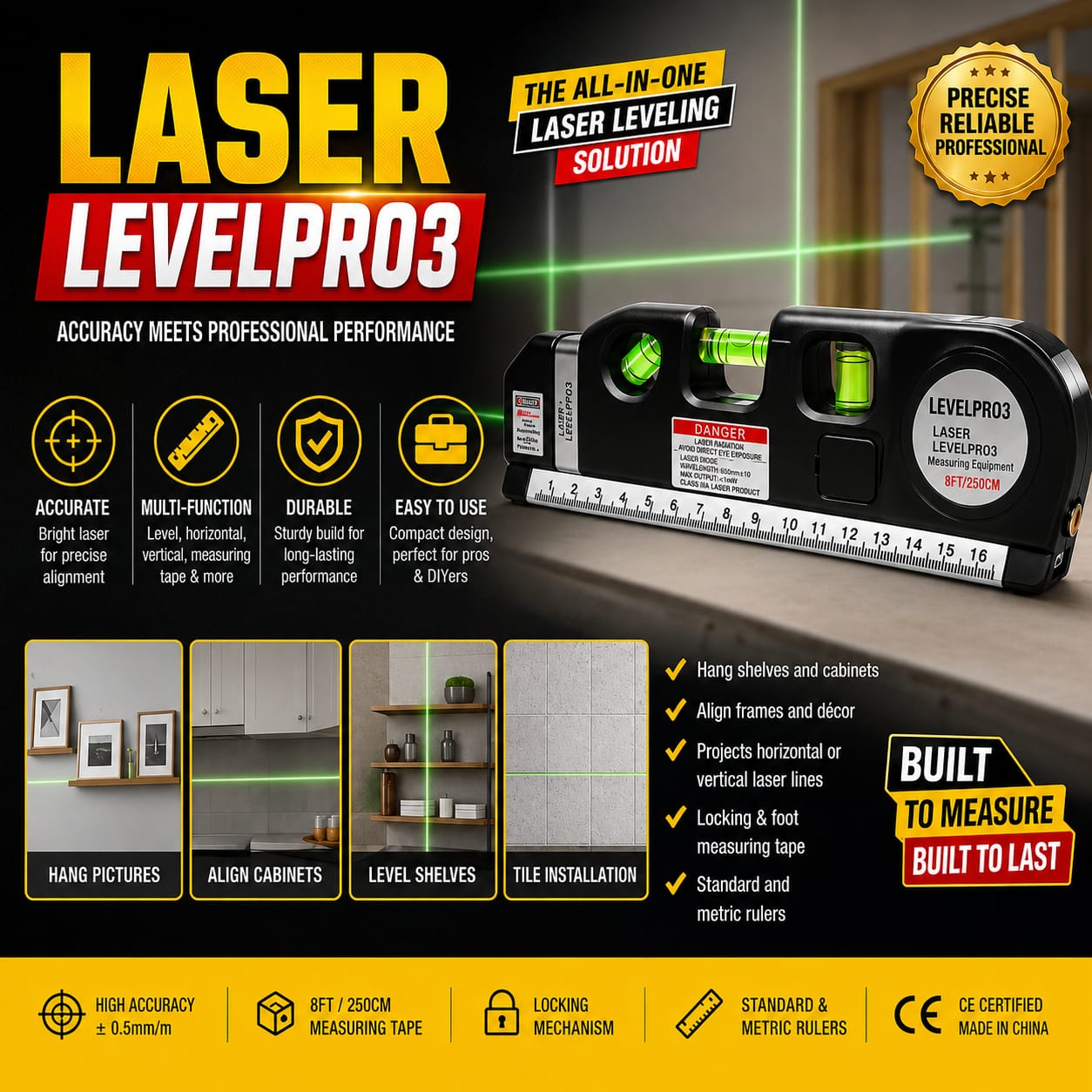 Laser Levelpro3 || professional item need for any home