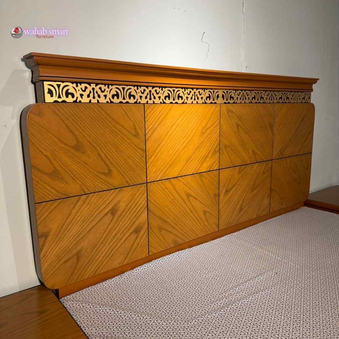 Mist wood bed set || bed and dressing with out mattress