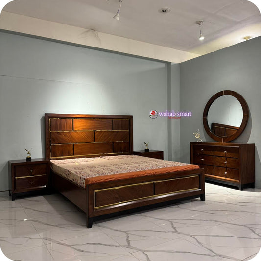 Ananta Bed set || bed with side tables and dressing without foam