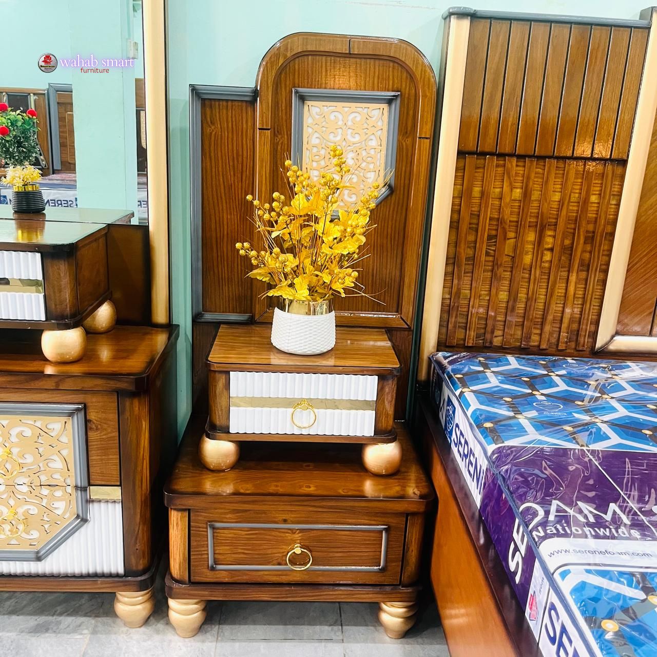 Turkish delight bedroom set || bed and dressing without mattress