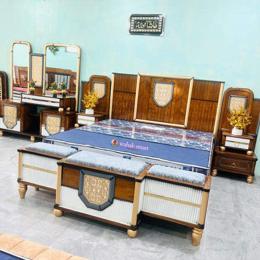 Turkish delight bedroom set || bed and dressing without mattress