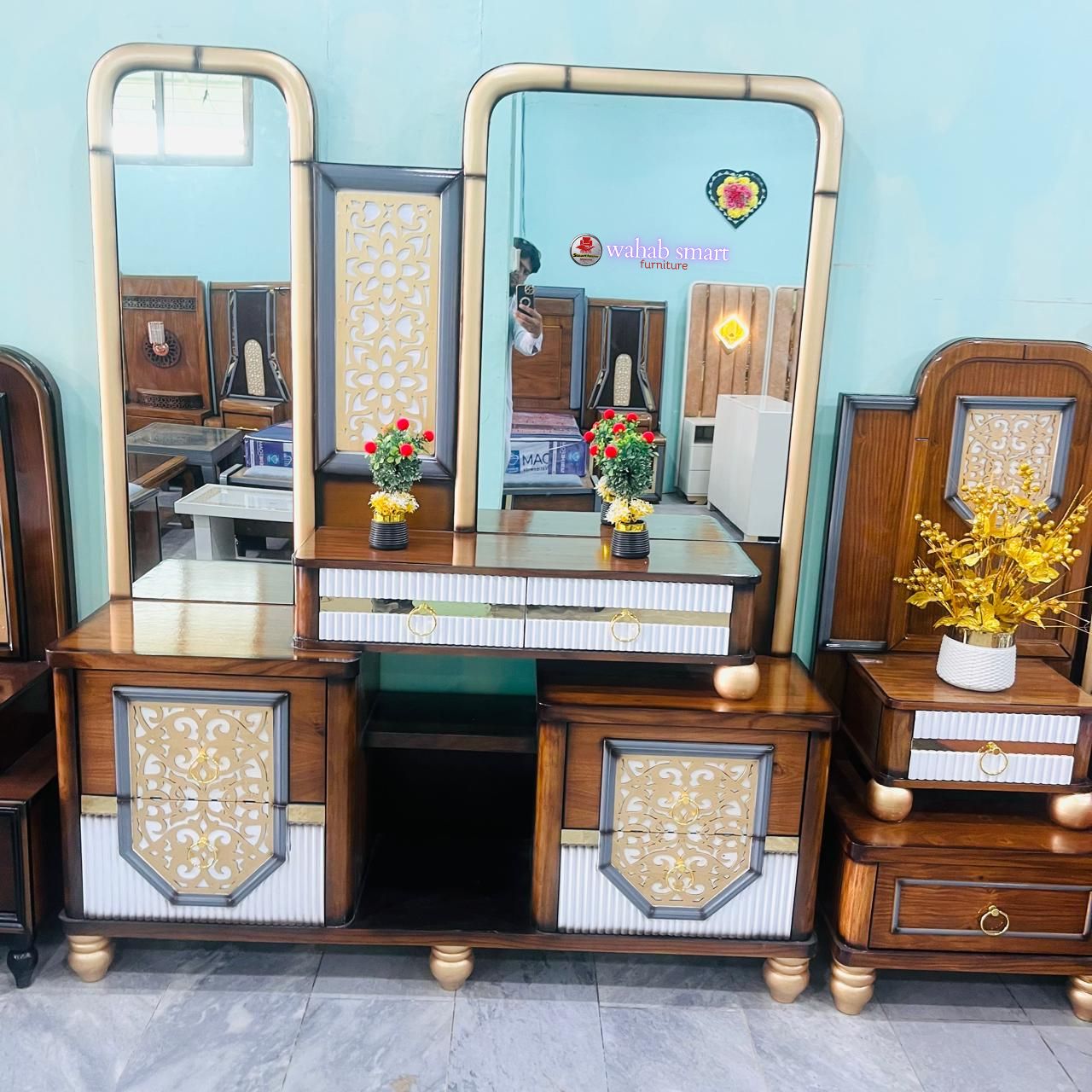 Turkish delight bedroom set || bed and dressing without mattress