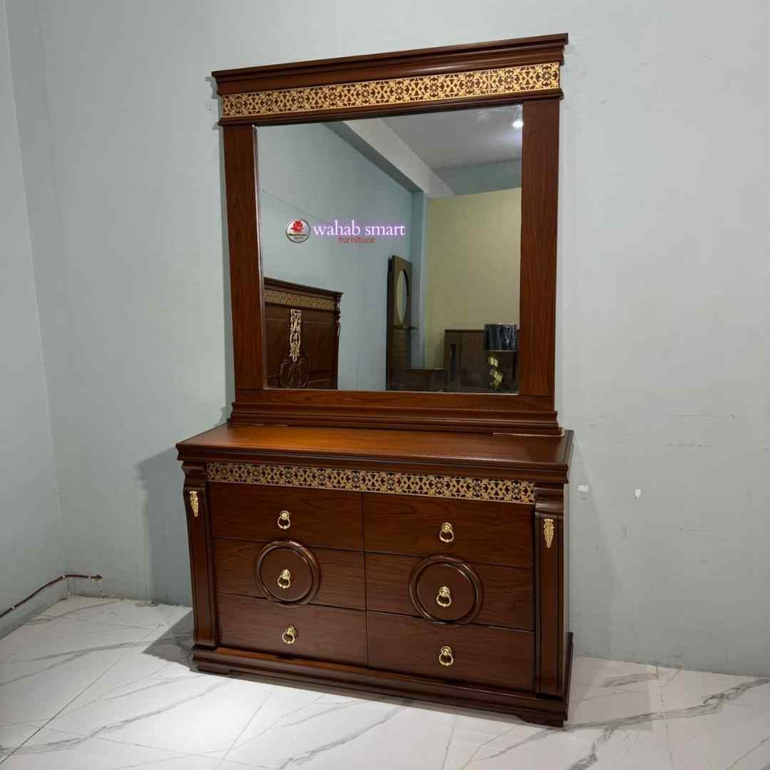 Zong bed set || bed with side table and dressing without mattress