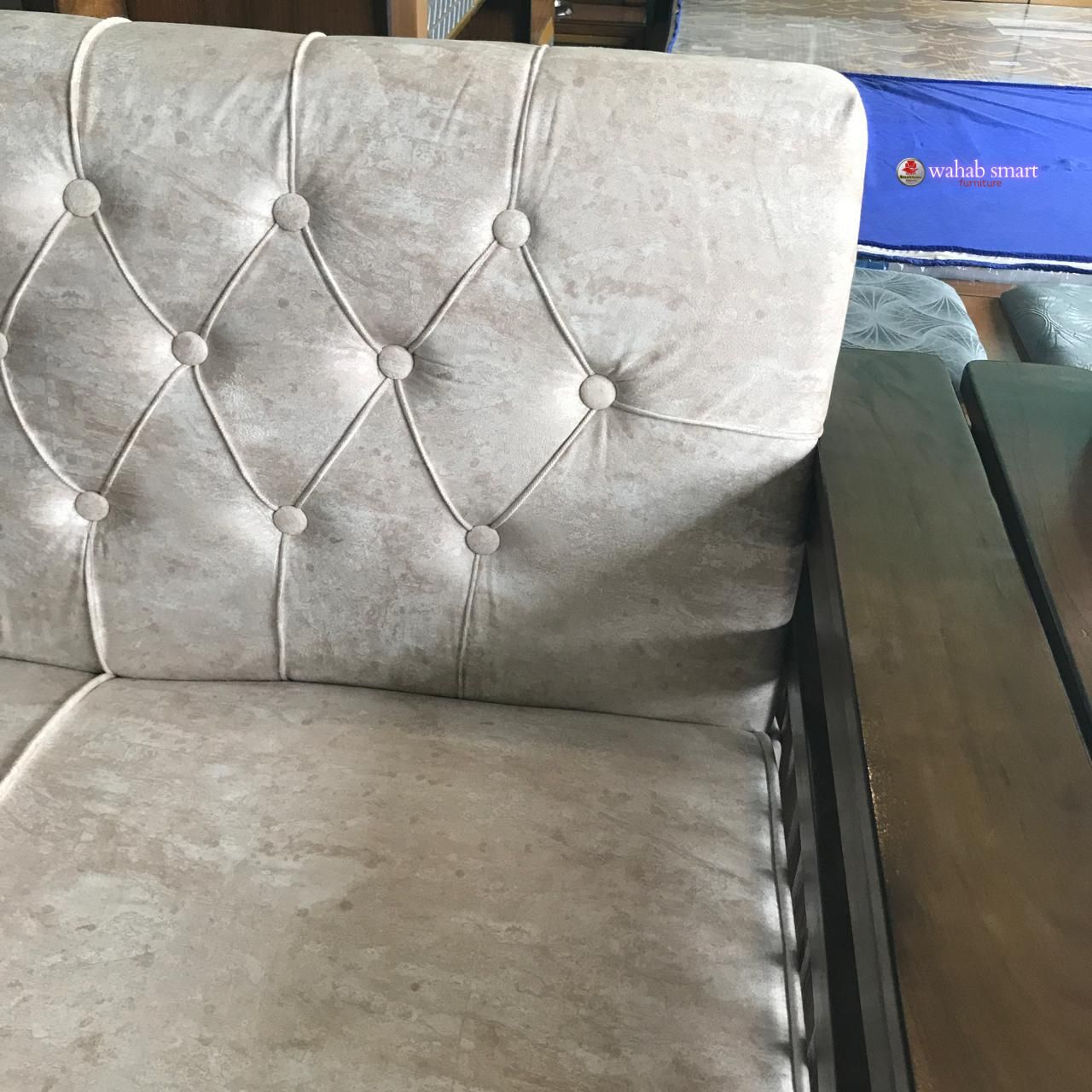 Noble wood sofa set five seater