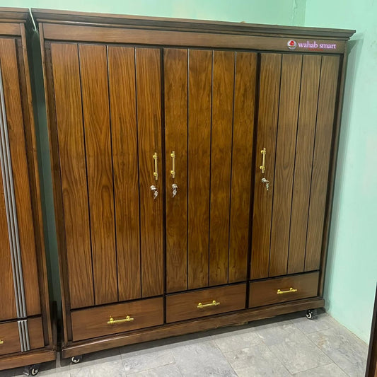 Straight line wardrobe || three door with best quality